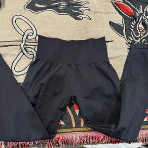 Black High-Waisted Leggings